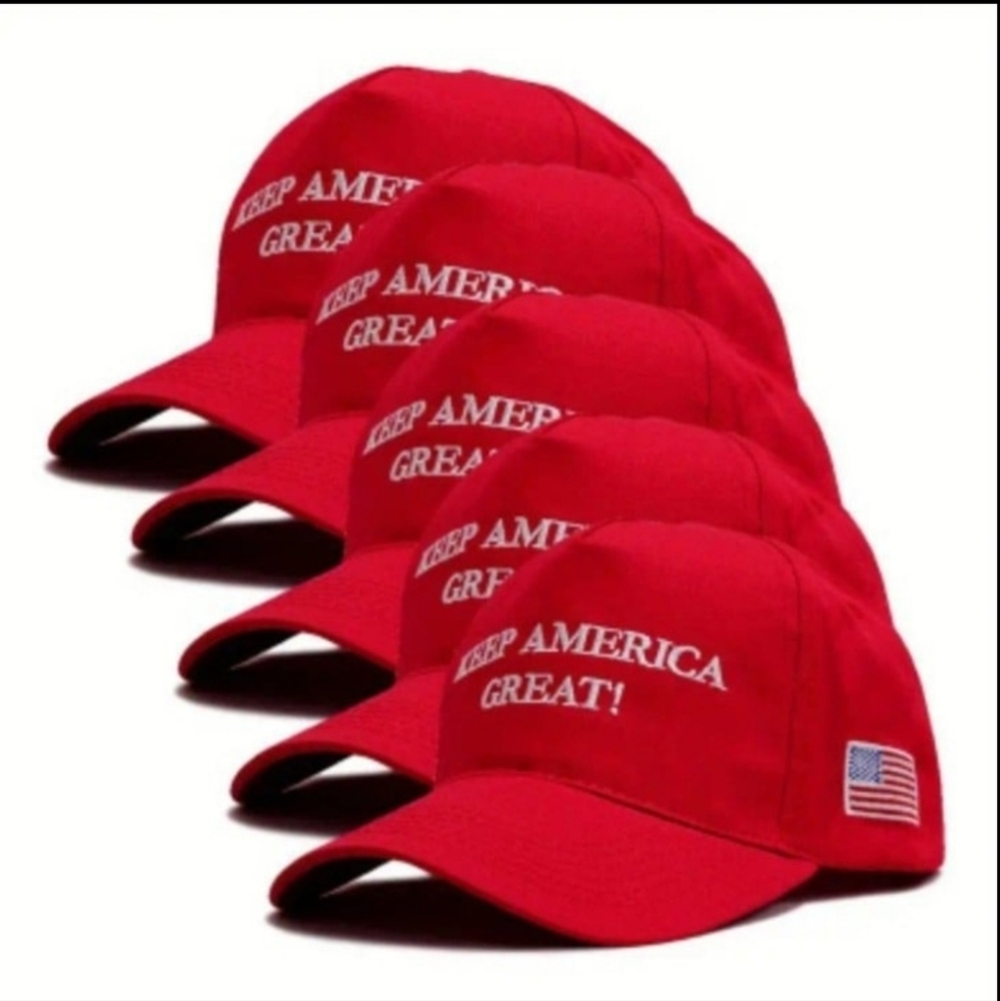 5 NEW Trump Hat 2024 Baseball Caps